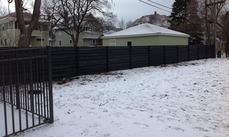 Photo of the Chavez fence after installation
