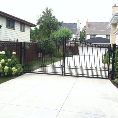 Aluminum residential estate gate