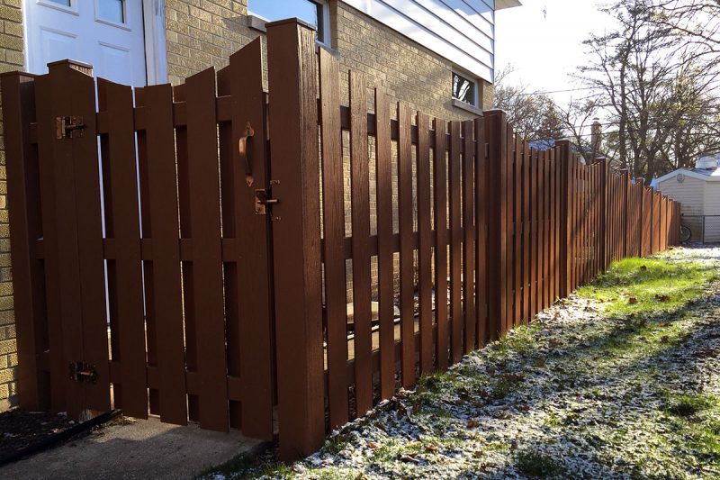 Photo of an Endwood fence installed by First Fence company