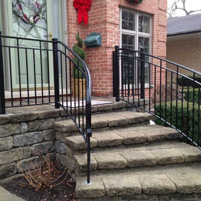 Photo of an iron railing - First Fence