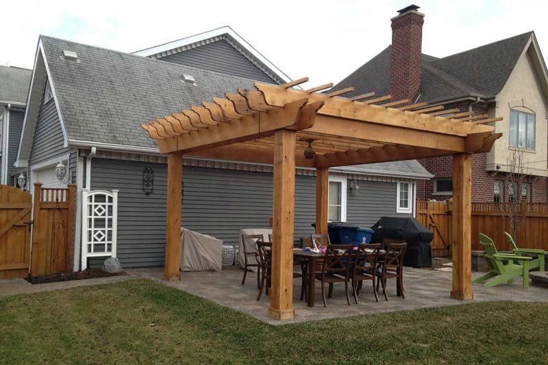 Photos of Pergolas, Trellis and Custom Woodworking - First Fence