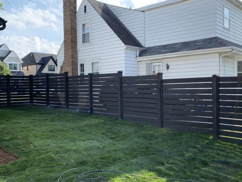 Wooden Gate Installation Chicagoland