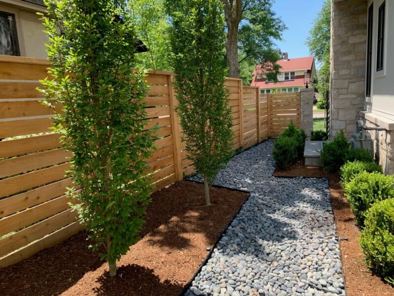 Wooden Gate Installation Chicagoland