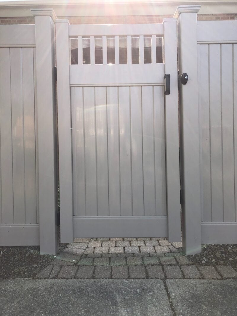 PVC Fence and gate