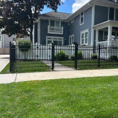 fence project in dowtown naperville